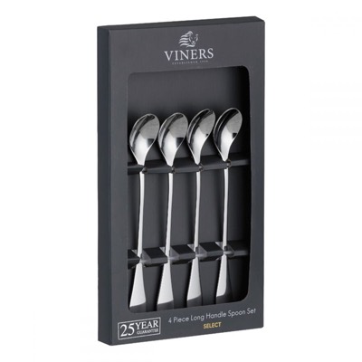 Viners Long-Handled Spoons, Set of 4 — £6.99