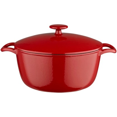 Paprika Red Cast Iron Casserole 26cm — £19.99