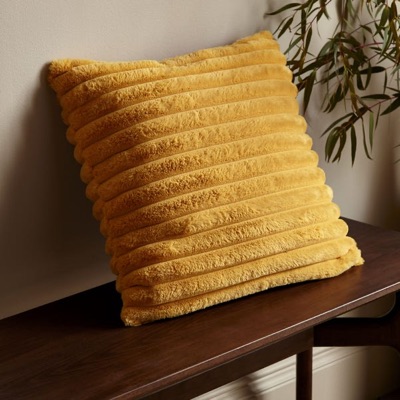Cosy Ribbed Cushion — £10